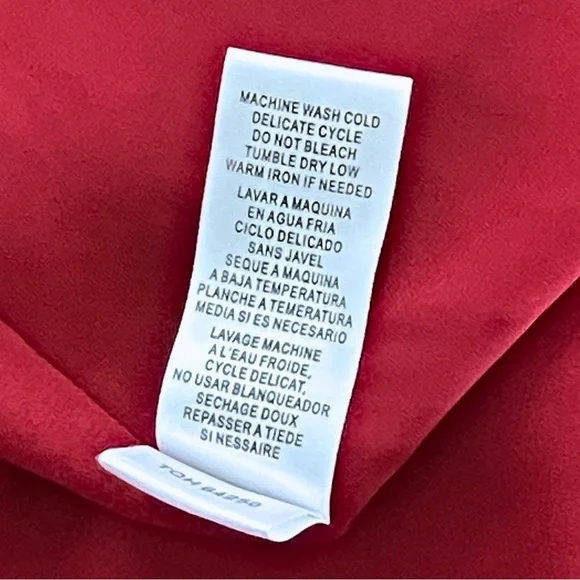 Vintage Y2K BCBG Maxazria Red Cocktail Party Silk Mini Dress XS Going Out Grad - Picture 9 of 9